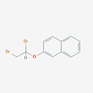 2-(1,2-Dibromoethoxy)naphthalene