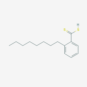 2-Octylbenzene-1-carbodithioic acid