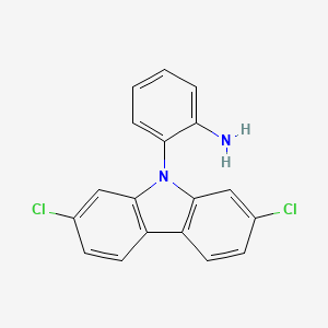 2-(2,7-Dichloro-9H-carbazol-9-YL)aniline