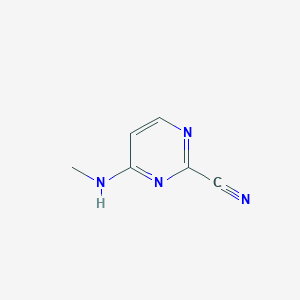 4-(Methylamino)pyrimidine-2-carbonitrile