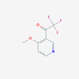 2,2,2-Trifluoro-1-(4-methoxypyridin-3-YL)ethanone