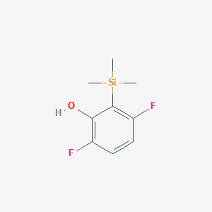 3,6-Difluoro-2-(trimethylsilyl)phenol