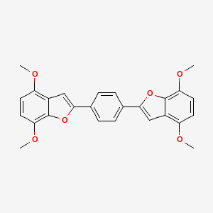 2,2'-(1,4-Phenylene)bis(4,7-dimethoxy-1-benzofuran)