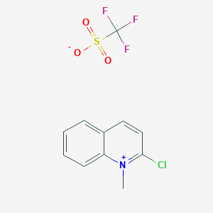 2-Chloro-1-methylquinolin-1-ium trifluoromethanesulfonate