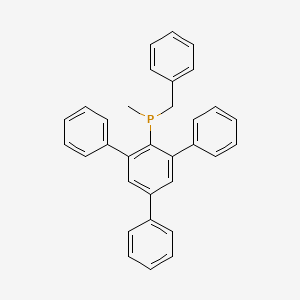 Benzyl-methyl-(2,4,6-triphenylphenyl)phosphane