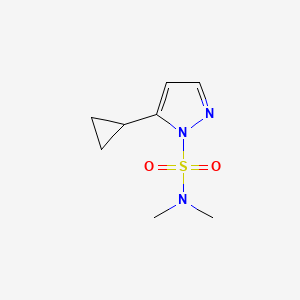 5-Cyclopropyl-N,N-dimethyl-1H-pyrazole-1-sulfonamide