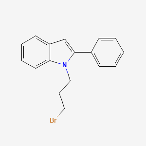 1-(3-Bromopropyl)-2-phenyl-1H-indole