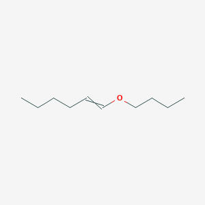 molecular formula C10H20O B14188448 1-Butoxyhex-1-ene CAS No. 923035-50-1