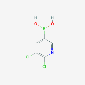molecular formula C5H4BCl2NO2 B1418852 2,3-Dichloropyridine-5-boronic acid CAS No. 1072944-15-0
