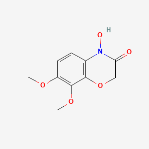 4-Hydroxy-7,8-dimethoxy-2H-1,4-benzoxazin-3(4H)-one