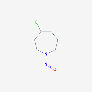 molecular formula C6H11ClN2O B14188565 4-Chloro-1-nitrosoazepane CAS No. 843607-37-4