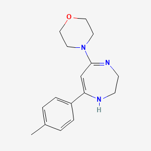 7-(4-Methylphenyl)-5-(morpholin-4-yl)-2,3-dihydro-1H-1,4-diazepine