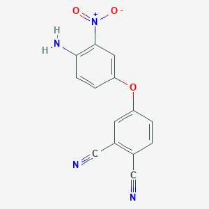 4-(4-Amino-3-nitrophenoxy)benzene-1,2-dicarbonitrile