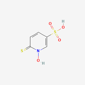 1-Hydroxy-6-sulfanylidene-1,6-dihydropyridine-3-sulfonic acid