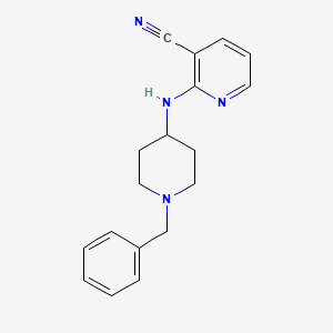 2-[(1-Benzylpiperidin-4-yl)amino]pyridine-3-carbonitrile