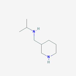 molecular formula C9H20N2 B1418889 N-(哌啶-3-基甲基)丙胺 CAS No. 33037-69-3