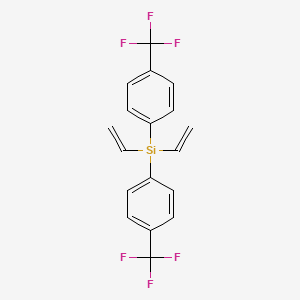 Diethenylbis[4-(trifluoromethyl)phenyl]silane