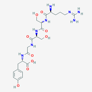 N~5~-(Diaminomethylidene)-L-ornithyl-L-seryl-L-serylglycyl-L-tyrosine