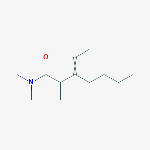 molecular formula C12H23NO B14188953 3-Ethylidene-N,N,2-trimethylheptanamide CAS No. 922177-52-4