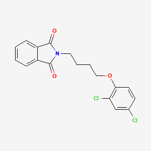 2-[4-(2,4-Dichlorophenoxy)butyl]-1H-isoindole-1,3(2H)-dione