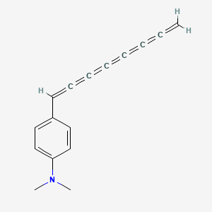 N,N-Dimethyl-4-octaheptaenylaniline