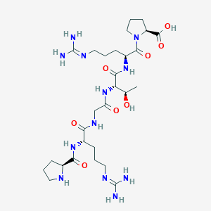 L-Prolyl-N~5~-(diaminomethylidene)-L-ornithylglycyl-L-threonyl-N~5~-(diaminomethylidene)-L-ornithyl-L-proline