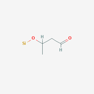 molecular formula C4H7O2Si B14189054 CID 78067718 