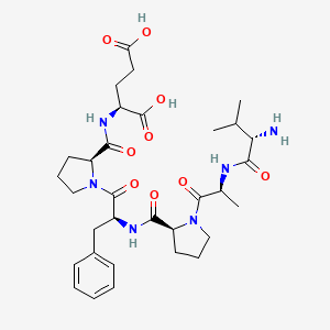 L-Valyl-L-alanyl-L-prolyl-L-phenylalanyl-L-prolyl-L-glutamic acid