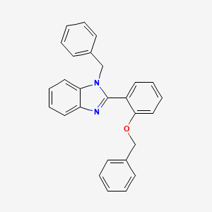 1-Benzyl-2-[2-(benzyloxy)phenyl]-1H-benzimidazole