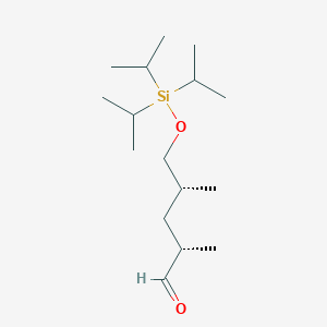 (2S,4R)-2,4-Dimethyl-5-(triisopropylsilyloxy)pentanal