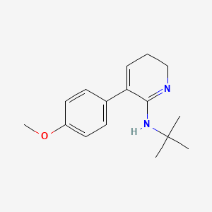 N-tert-Butyl-3-(4-methoxyphenyl)-5,6-dihydropyridin-2-amine