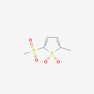 2-(Methanesulfonyl)-5-methyl-1H-1lambda~6~-thiophene-1,1-dione