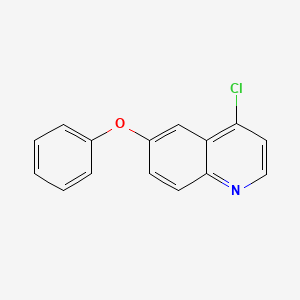 molecular formula C15H10ClNO B1418937 4-氯-6-苯氧基喹啉 CAS No. 769952-75-2