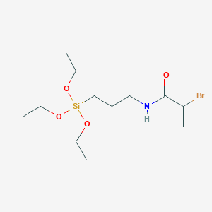 2-Bromo-N-[3-(triethoxysilyl)propyl]propanamide