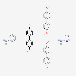 4-(4-Hydroxyphenyl)phenol;pyridin-2-amine