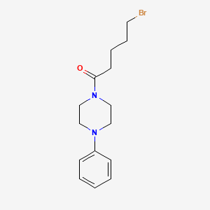 5-Bromo-1-(4-phenylpiperazin-1-yl)pentan-1-one