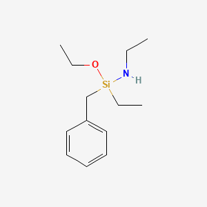 1-Benzyl-1-ethoxy-N,1-diethylsilanamine