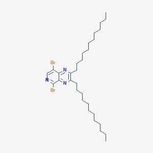 5,8-Dibromo-2,3-didodecylpyrido[3,4-B]pyrazine