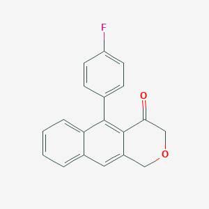 5-(4-Fluorophenyl)-1H-naphtho[2,3-c]pyran-4(3H)-one