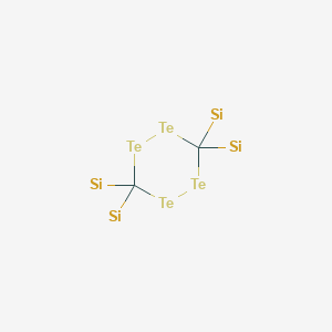 molecular formula C2Si4Te4 B14189668 CID 78070656 