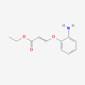 Ethyl 3-(2-aminophenoxy)prop-2-enoate