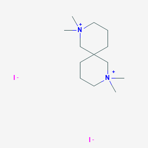 2,2,8,8-Tetramethyl-2,8-diazaspiro[5.5]undecane-2,8-diium diiodide