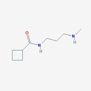 molecular formula C9H18N2O B1418979 N-[3-(甲基氨基)丙基]环丁烷甲酰胺 CAS No. 1153998-15-2
