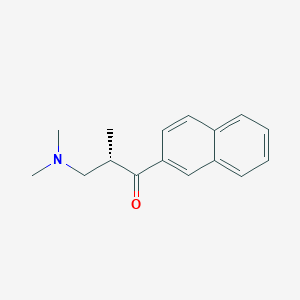 (2S)-3-(Dimethylamino)-2-methyl-1-(naphthalen-2-yl)propan-1-one