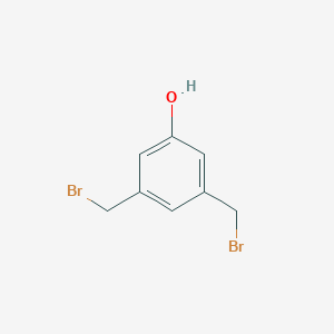 molecular formula C8H8Br2O B141899 3,5-二(溴甲基)苯酚 CAS No. 135990-12-4