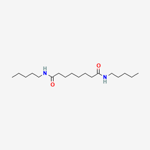 molecular formula C18H36N2O2 B14189903 N~1~,N~8~-Dipentyloctanediamide CAS No. 873192-98-4