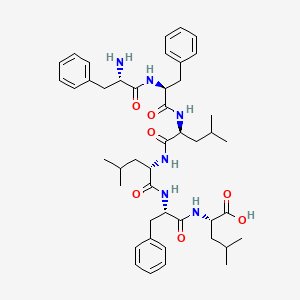 L-Phenylalanyl-L-phenylalanyl-L-leucyl-L-leucyl-L-phenylalanyl-L-leucine