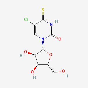 5-Chloro-1-beta-D-ribofuranosyl-4-sulfanylidene-3,4-dihydropyrimidin-2(1H)-one