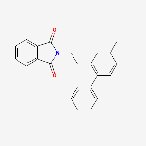 1H-Isoindole-1,3(2H)-dione, 2-[2-(4,5-dimethyl[1,1'-biphenyl]-2-yl)ethyl]-