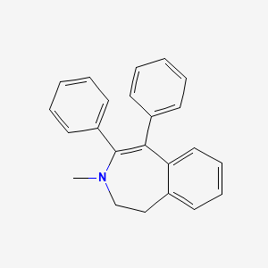 molecular formula C23H21N B14190051 3-Methyl-4,5-diphenyl-2,3-dihydro-1H-3-benzazepine CAS No. 919519-19-0